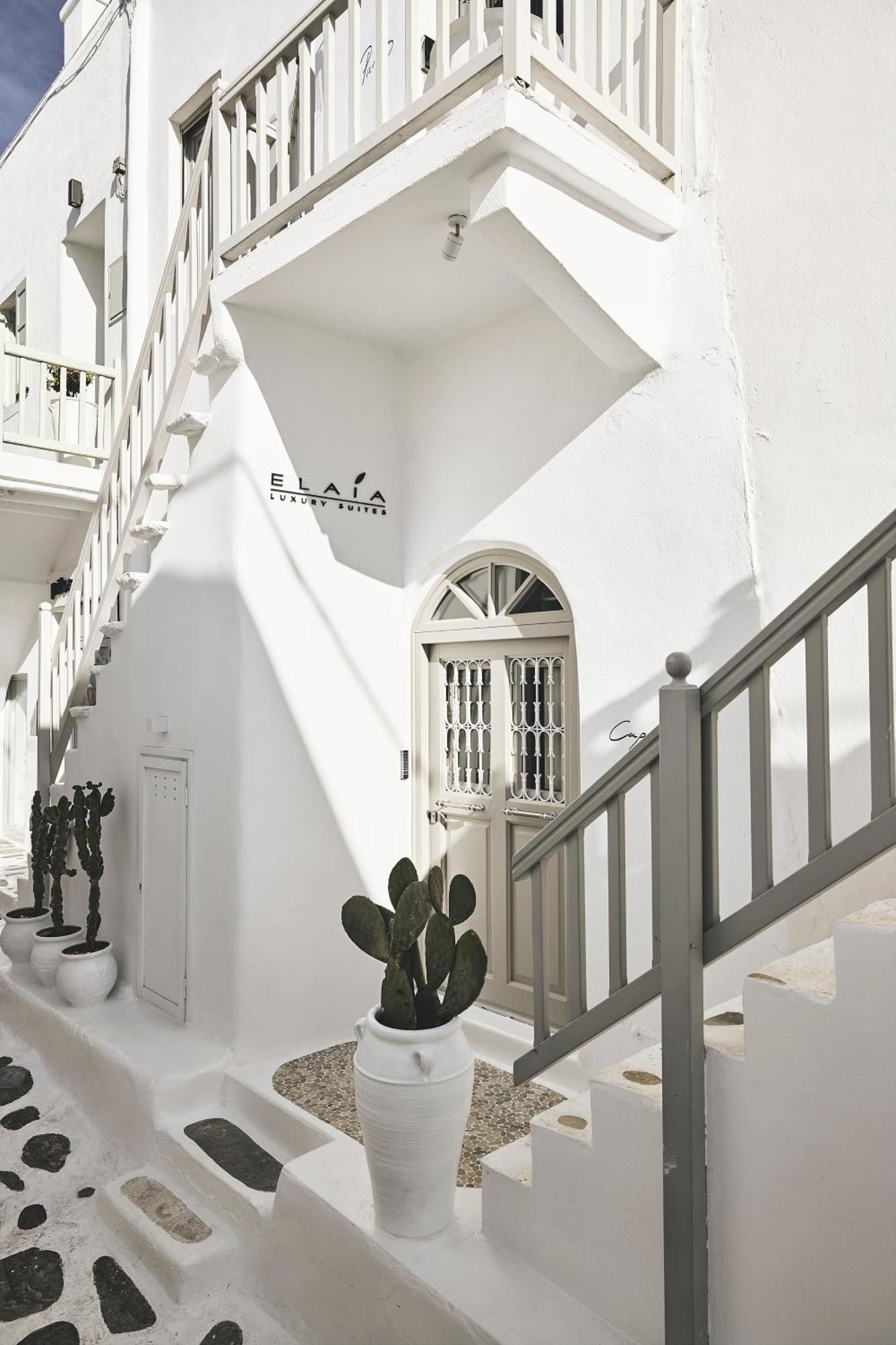 Elaia Luxury Suites Mykonos Mykonos Town 外观 照片